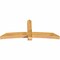 Ekena Millwork Bellingham Rough Sawn Timber Gable Bracket, Western Red Cedar, 84"W x 35"H x 6"D x 6"F, 10/12 Pitch GBW084X35X0606BEL00RWR - alternate 5